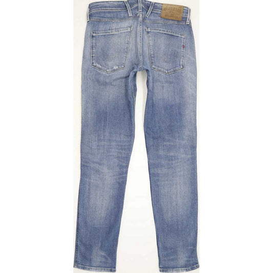 Replay Anabass Men Blue Straight Regular Stretch Jeans W31 L32