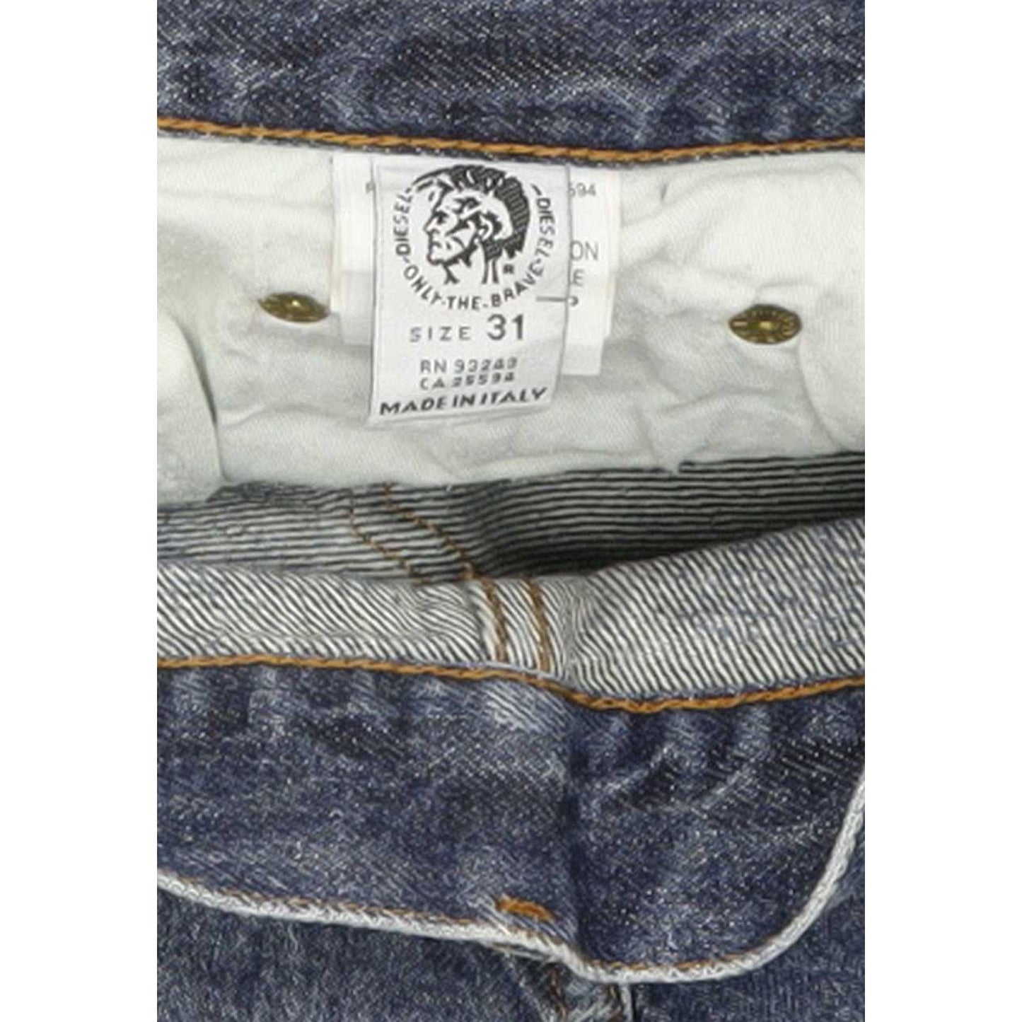 Diesel Recut Men Blue Straight Regular Jeans W31 L34