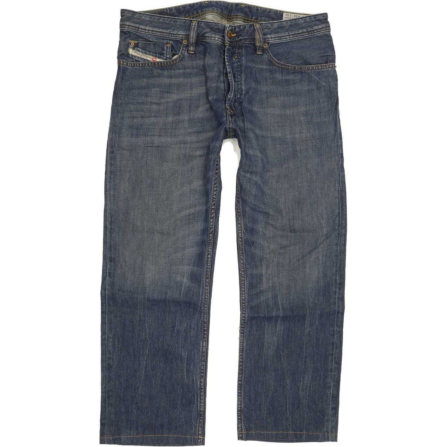 Diesel Waykee 0833M Men Blue Straight Regular Jeans W34 L26
