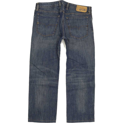 Diesel Waykee 0833M Men Blue Straight Regular Jeans W34 L26