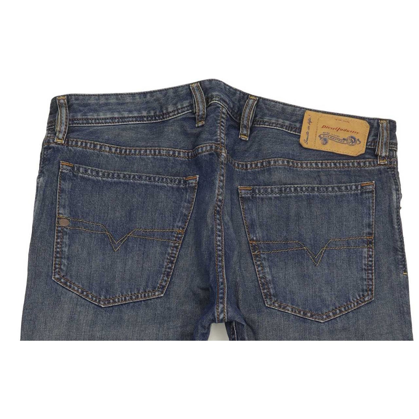 Diesel Waykee 0833M Men Blue Straight Regular Jeans W34 L26