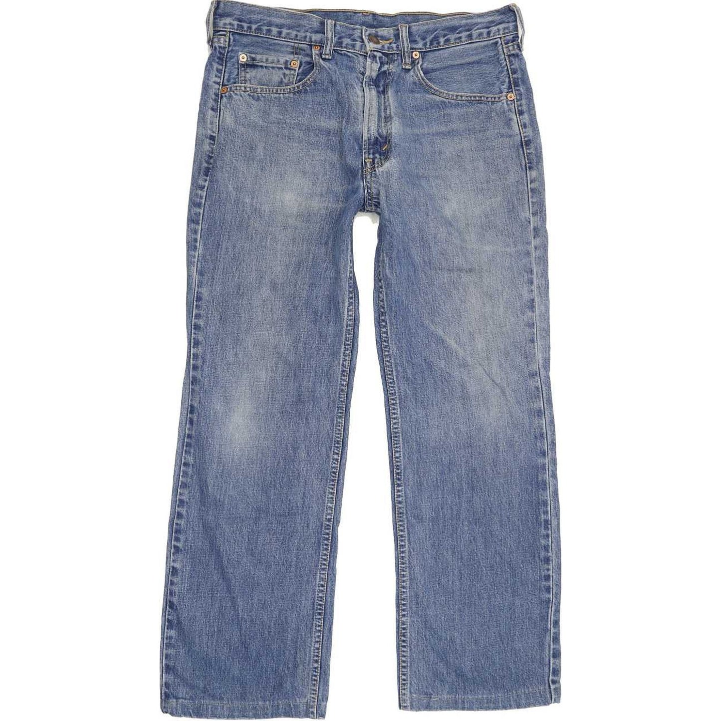 Levi's 505 Men Blue Straight Regular Jeans W34 L27