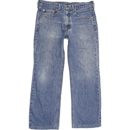 Levi's 505 Men Blue Straight Regular Jeans W34 L27