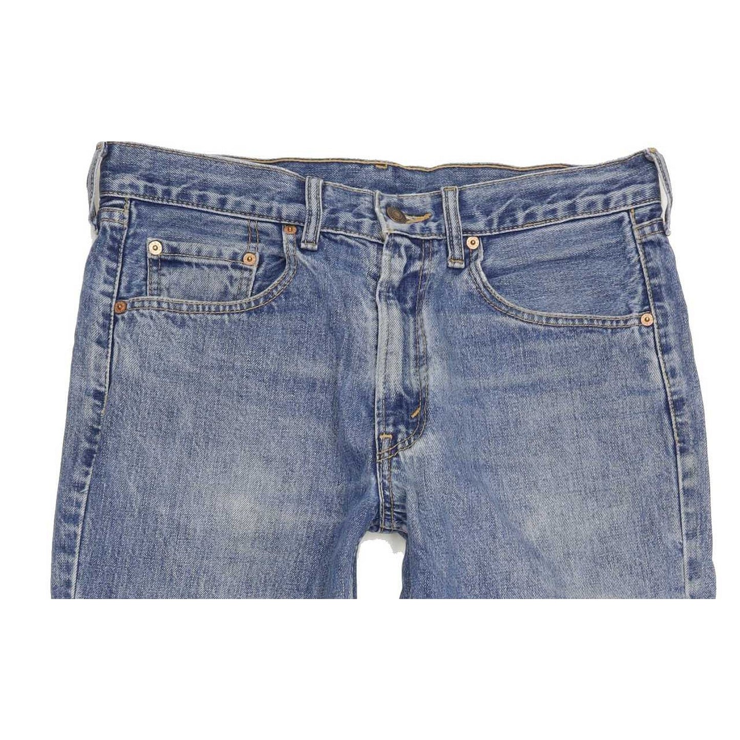 Levi's 505 Men Blue Straight Regular Jeans W34 L27