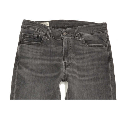 Levi's 511 Men Grey Straight Slim Stretch Jeans W30 L29
