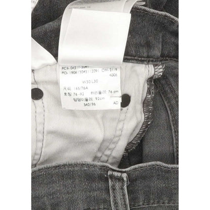 Levi's 511 Men Grey Straight Slim Stretch Jeans W30 L29