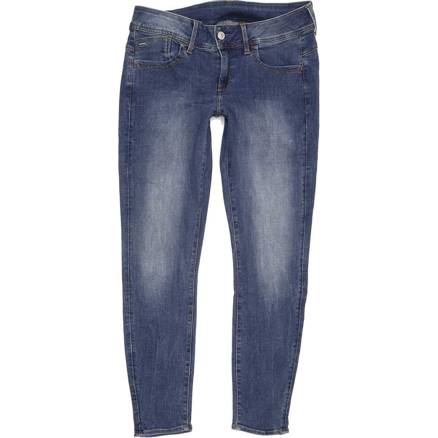 G-Star Women Blue Skinny Slim Jeans W32 L29
