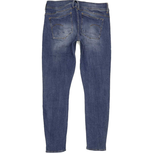 G-Star Women Blue Skinny Slim Jeans W32 L29