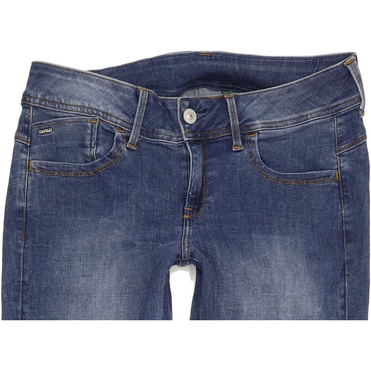 G-Star Women Blue Skinny Slim Jeans W32 L29