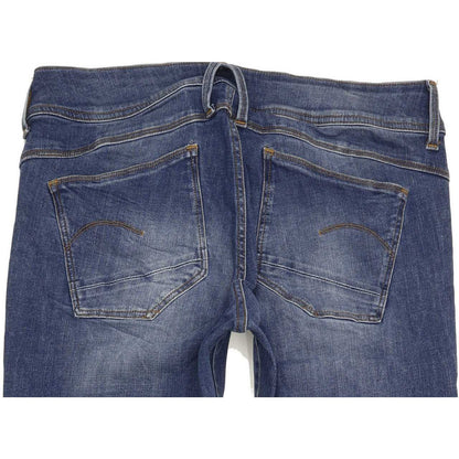 G-Star Women Blue Skinny Slim Jeans W32 L29