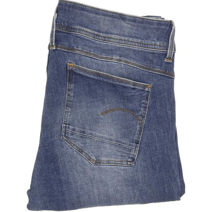 G-Star Women Blue Skinny Slim Jeans W32 L29