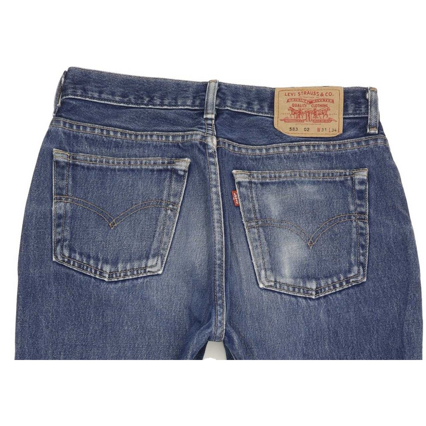 Levi's 583 Men Blue Straight Regular Jeans W31 L31
