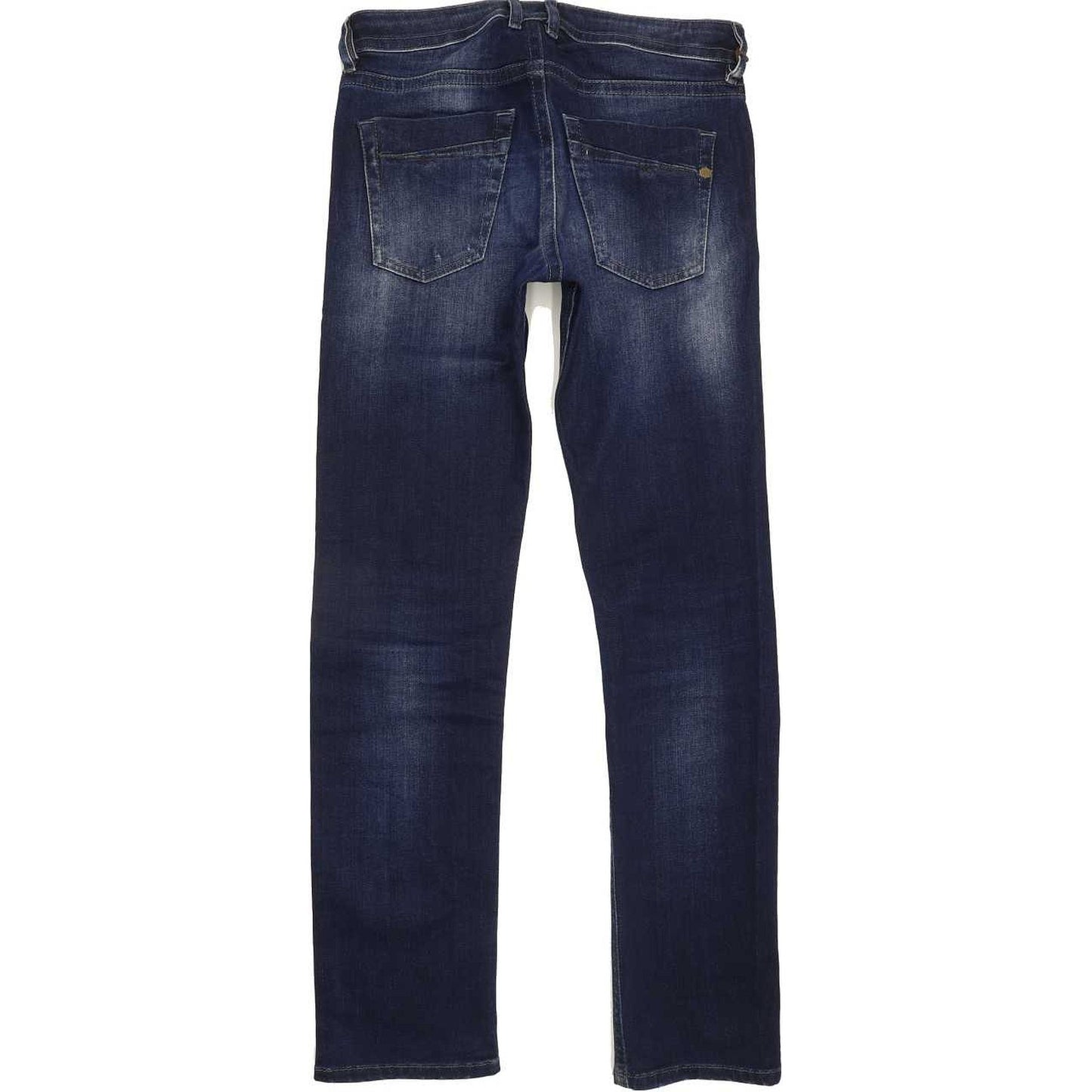 Diesel Akee 0860L Men Blue Tapered Slim Stretch Jeans W29 L31