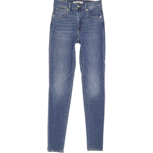 Levi's Mile High Rise Women Blue Skinny Stretch Jeans W26 L29
