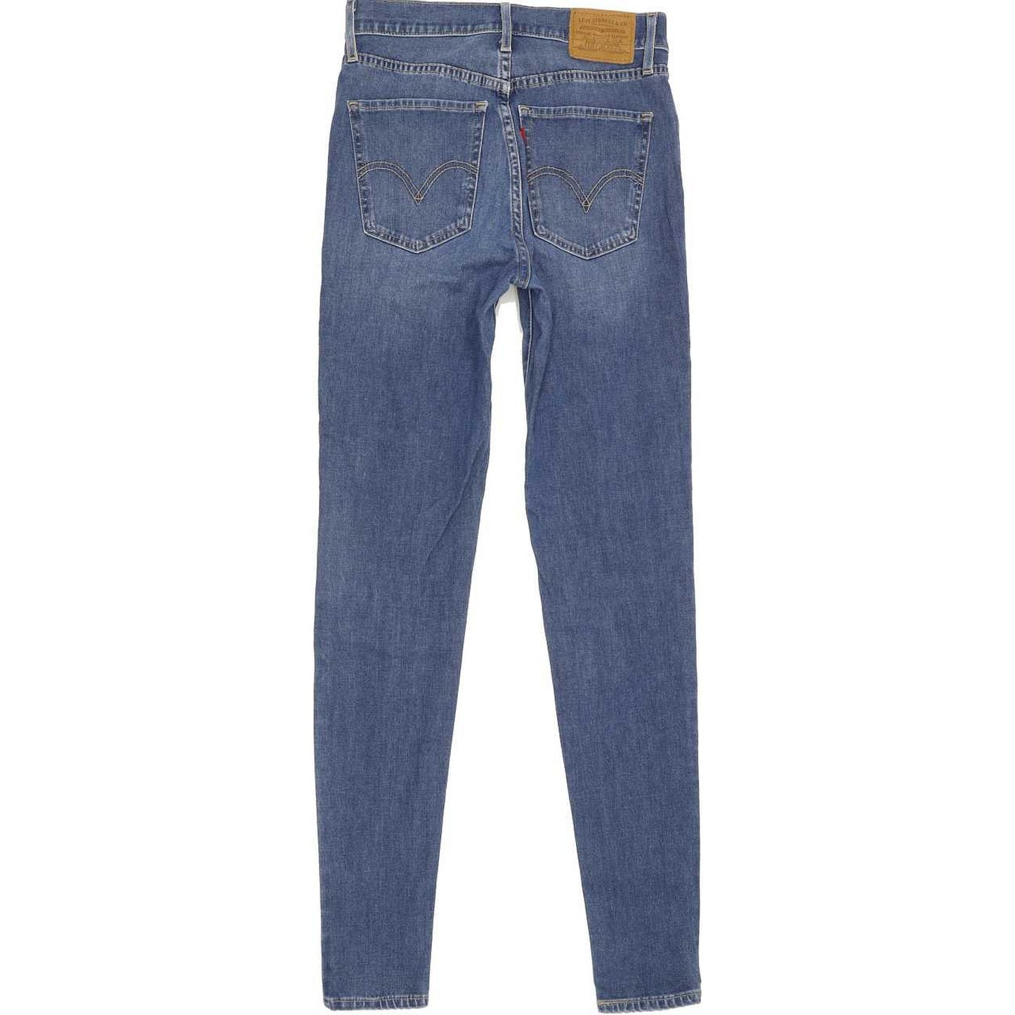 Levi's Mile High Rise Women Blue Skinny Stretch Jeans W26 L29