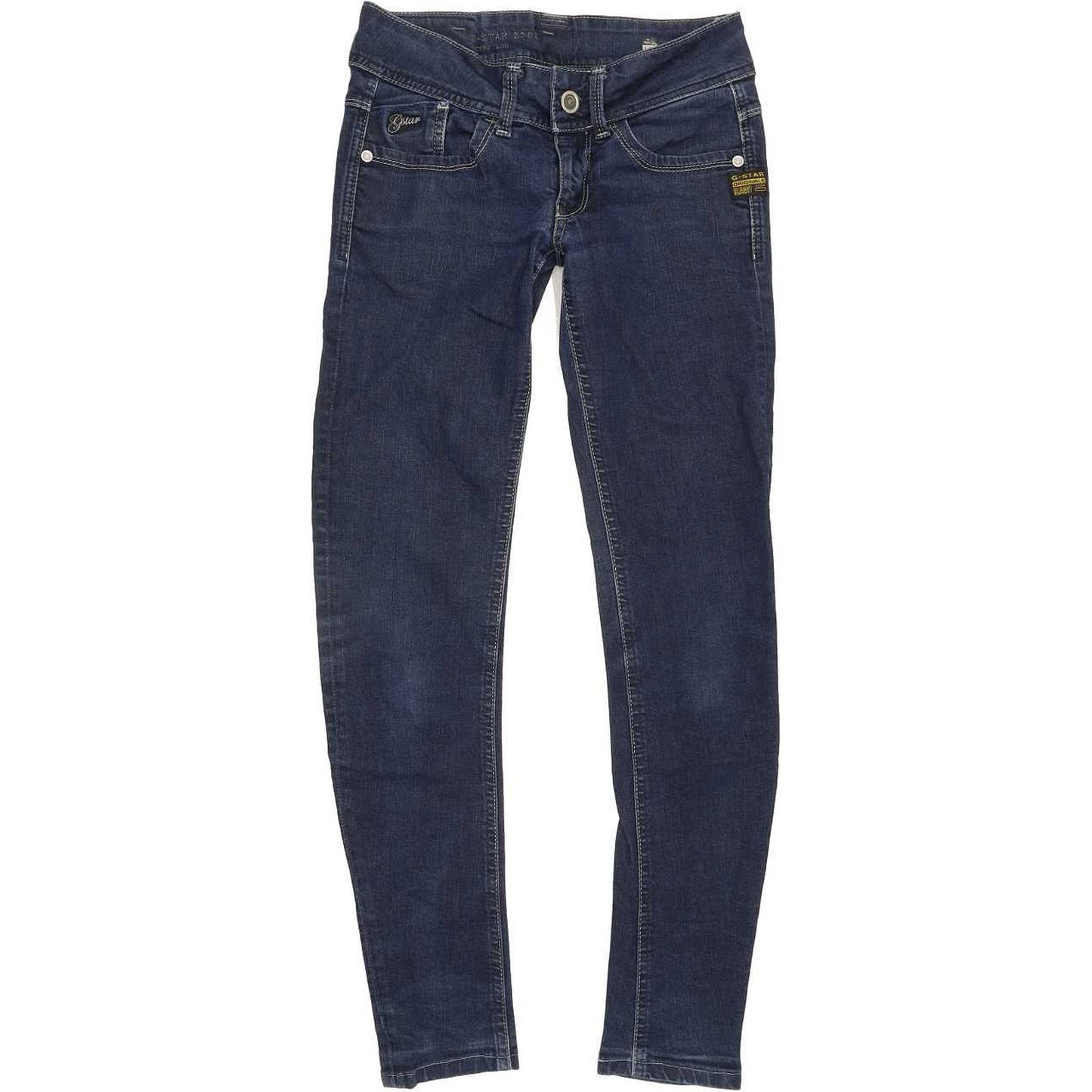 G-Star Lynn Women Blue Skinny Slim Stretch Jeans W26 L29