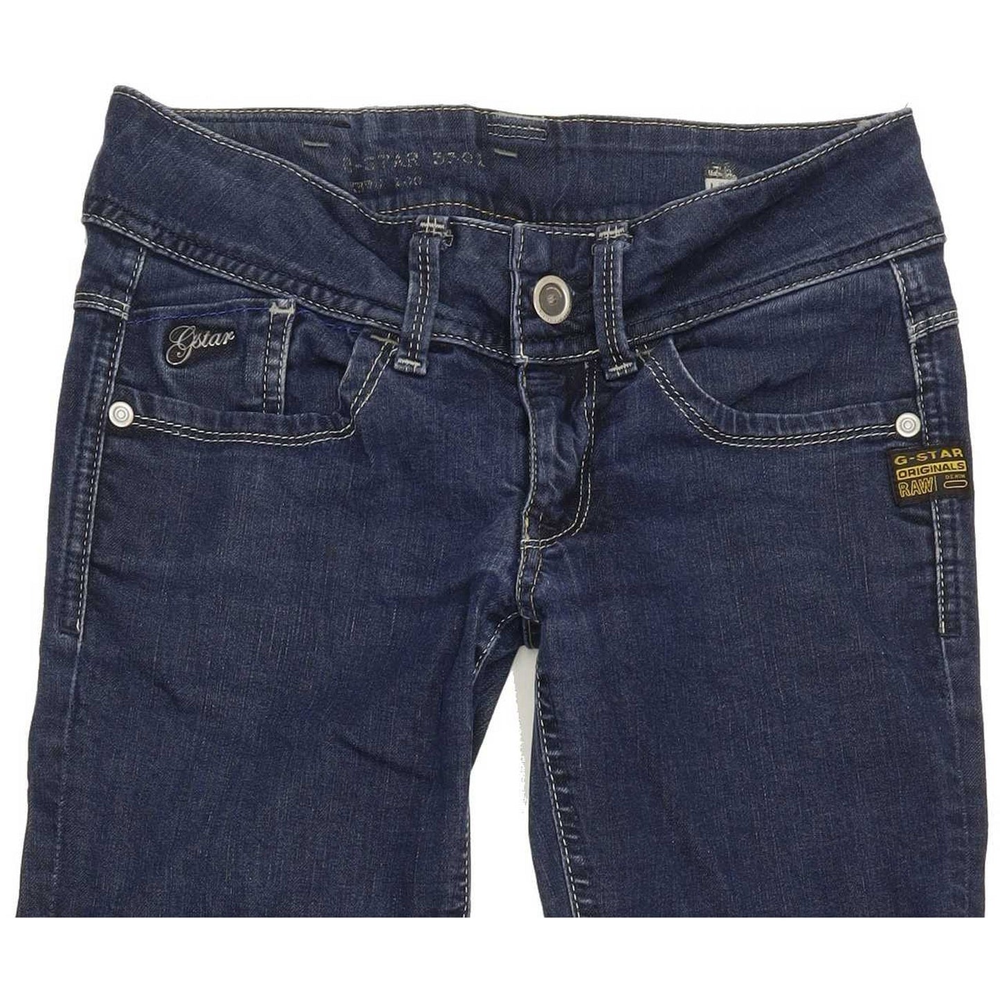 G-Star Lynn Women Blue Skinny Slim Stretch Jeans W26 L29