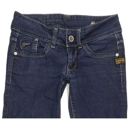 G-Star Lynn Women Blue Skinny Slim Stretch Jeans W26 L29