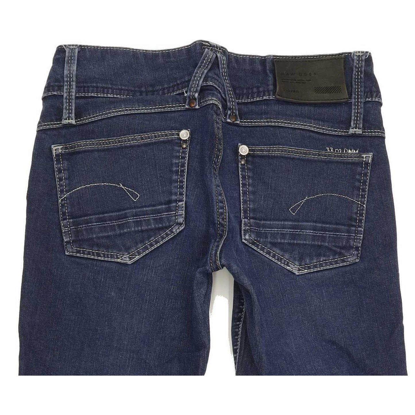 G-Star Lynn Women Blue Skinny Slim Stretch Jeans W26 L29