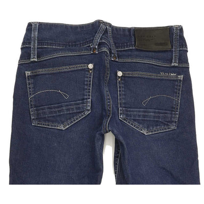 G-Star Lynn Women Blue Skinny Slim Stretch Jeans W26 L29