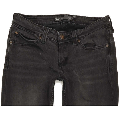 Levi's Demi Curve Women Black Skinny Slim Stretch Jeans W30 L29