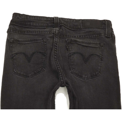 Levi's Demi Curve Women Black Skinny Slim Stretch Jeans W30 L29