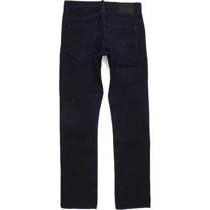 G-Star New Radar Men Navy Straight Slim Jeans W33 L33