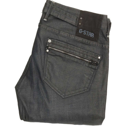 G-Star Women Navy Straight Slim Jeans W30 L32