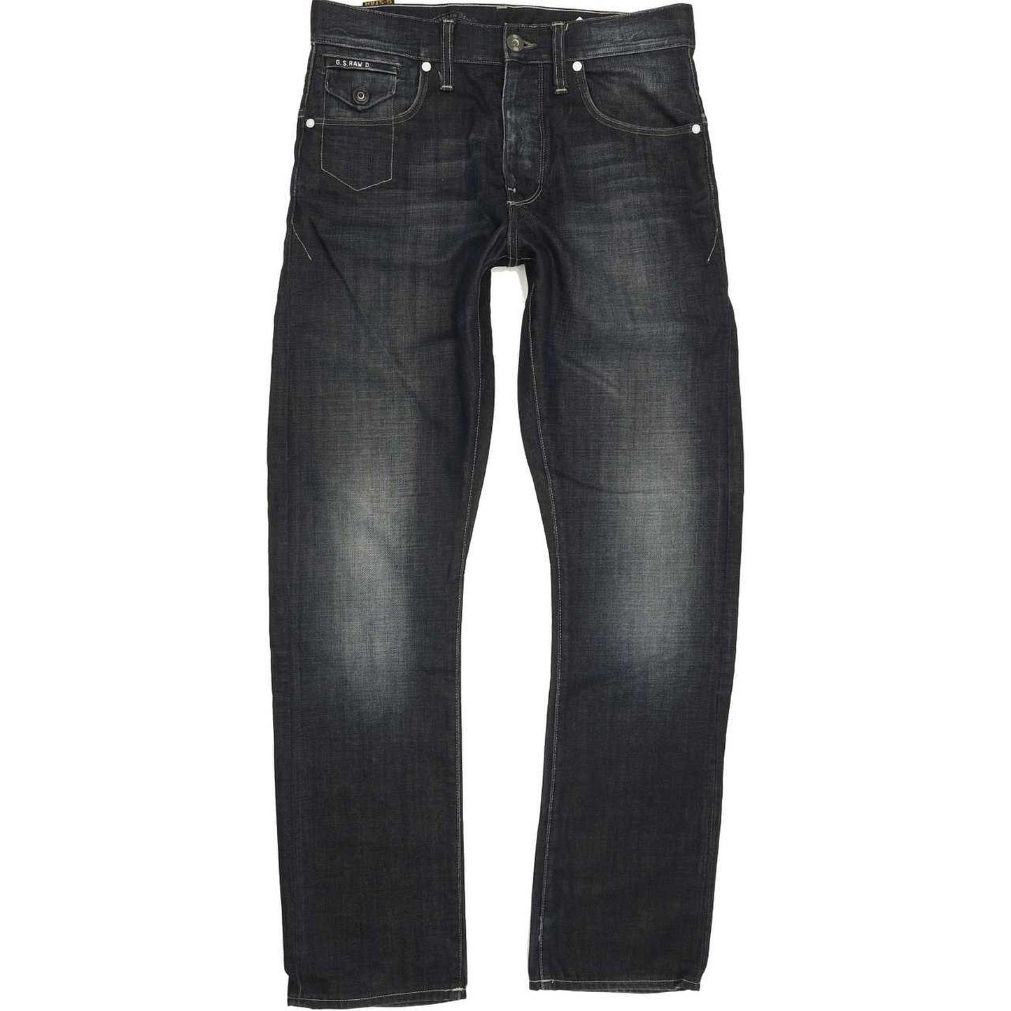 G-Star Morris Men Navy Tapered Regular Jeans W30 L31