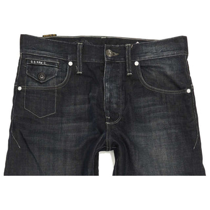 G-Star Morris Men Navy Tapered Regular Jeans W30 L31