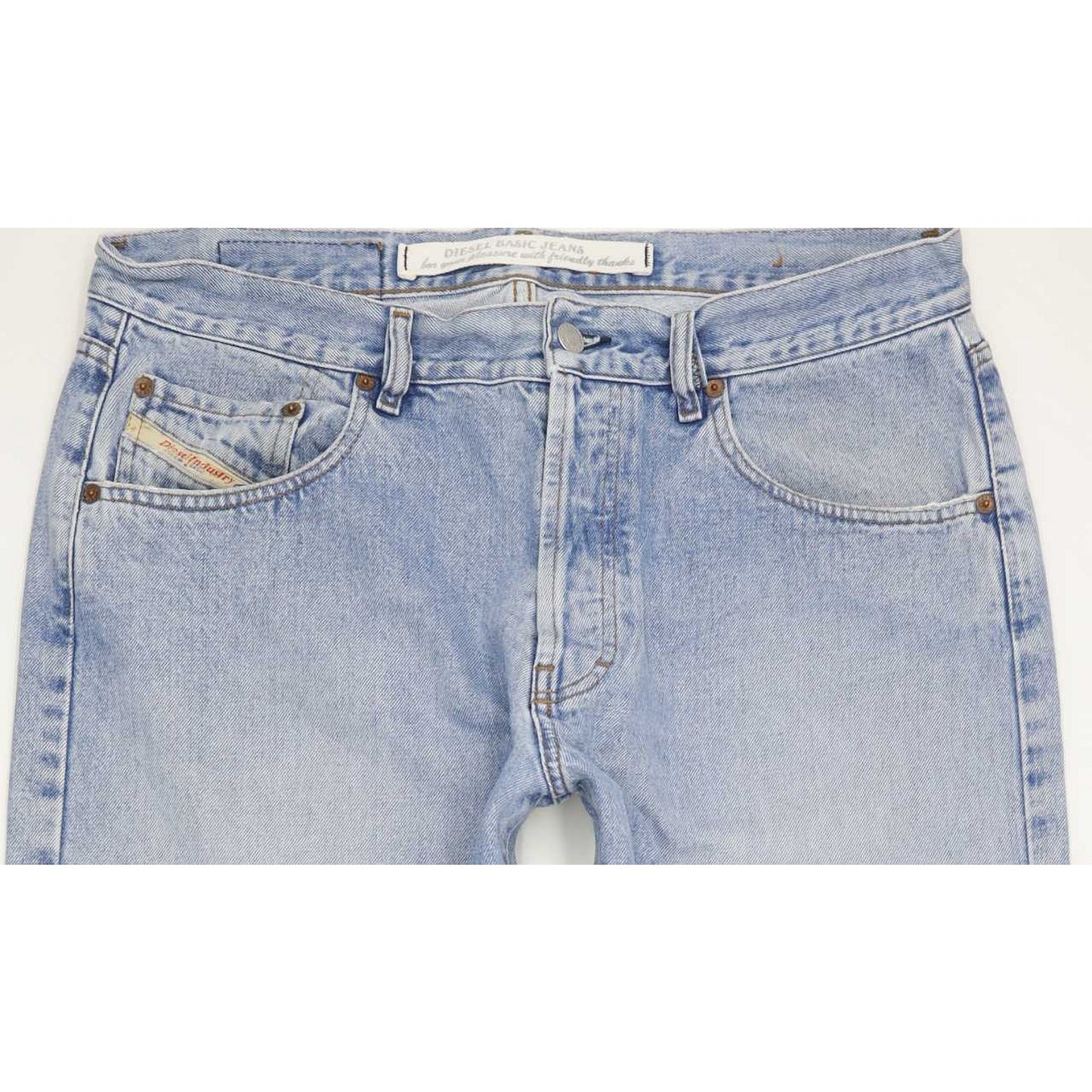 Diesel Cheyenne Men Blue Straight Regular Jeans W37 L30