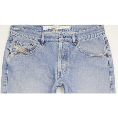 Diesel Cheyenne Men Blue Straight Regular Jeans W37 L30