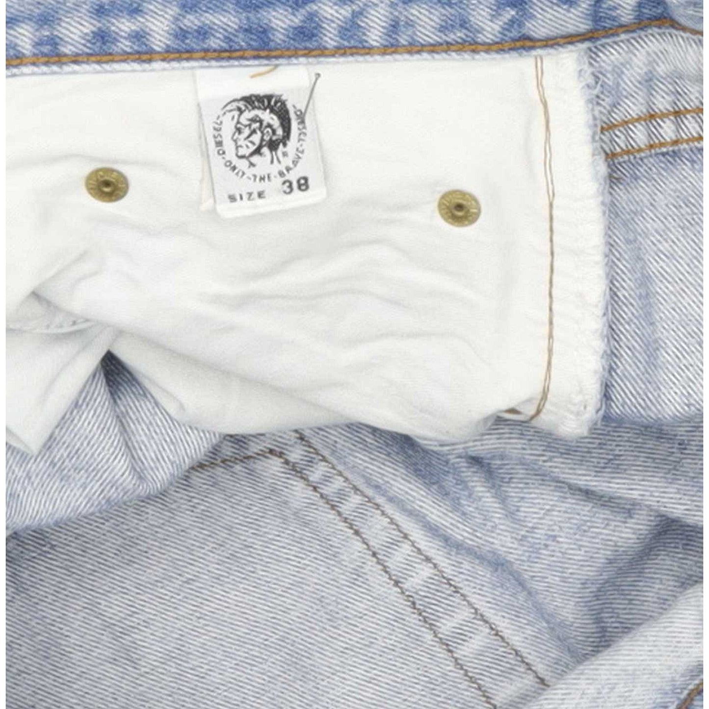 Diesel Cheyenne Men Blue Straight Regular Jeans W37 L30