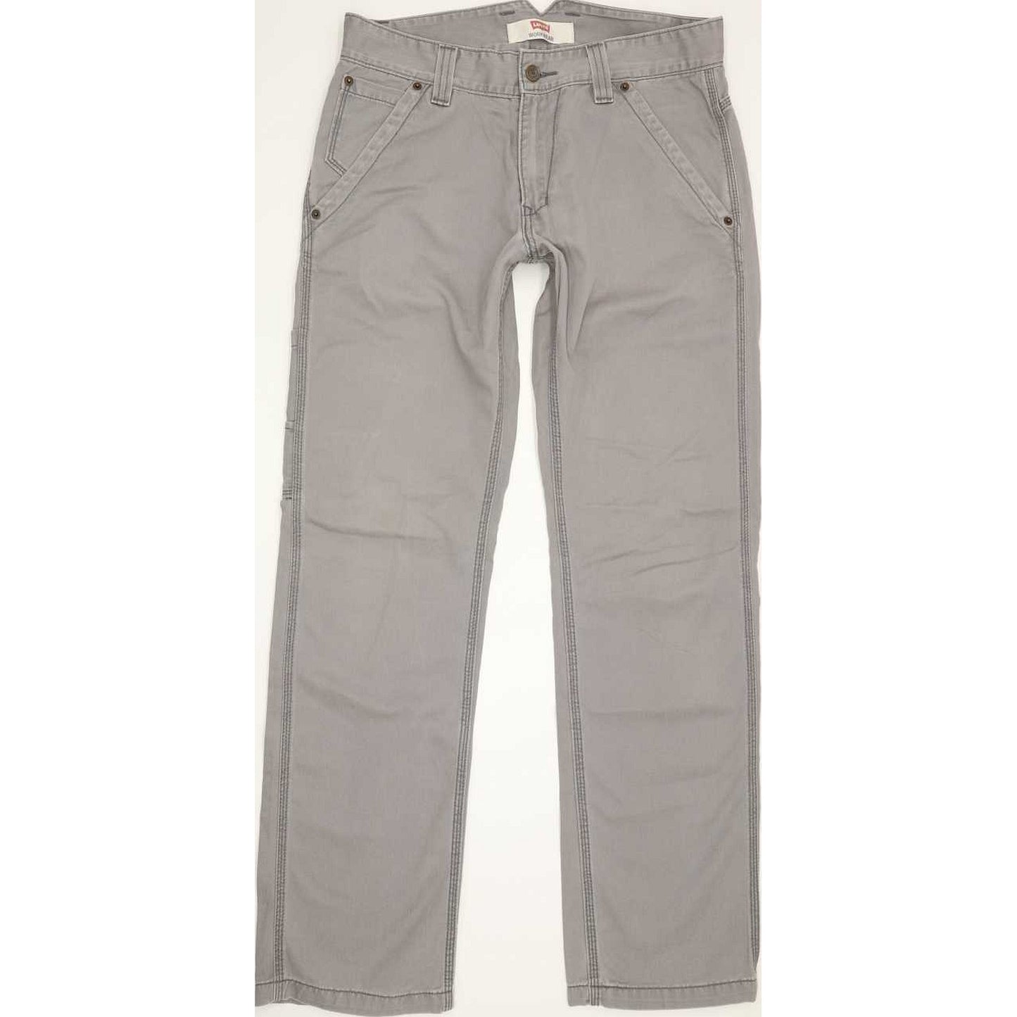 Levi's Men Grey Straight Regular Jeans W31 L32