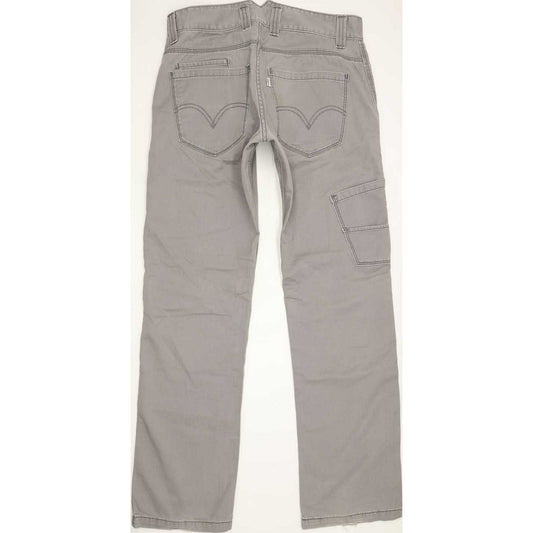 Levi's Men Grey Straight Regular Jeans W31 L32