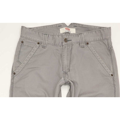 Levi's Men Grey Straight Regular Jeans W31 L32