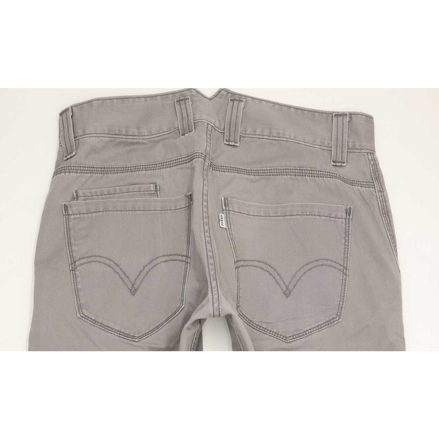 Levi's Men Grey Straight Regular Jeans W31 L32