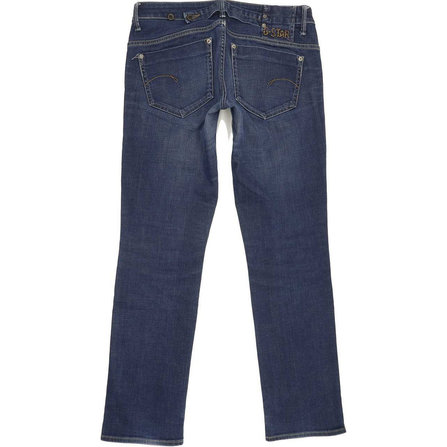 G-Star Midge Women Blue Straight Slim Stretch Jeans W30 L31