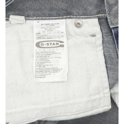 G-Star Midge Women Blue Straight Slim Stretch Jeans W30 L31