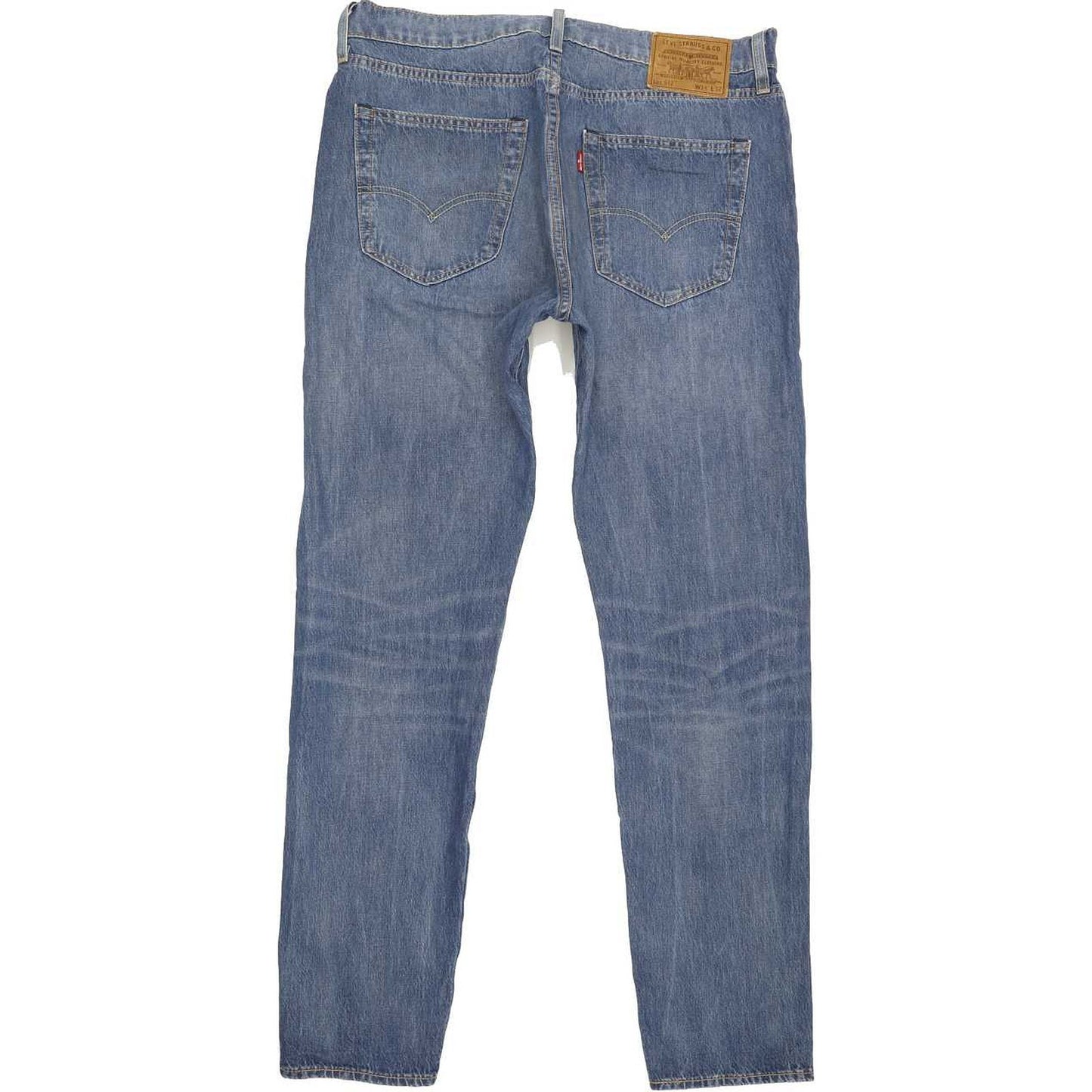 Levi's 512 Men Blue Tapered Slim Stretch Jeans W34 L31
