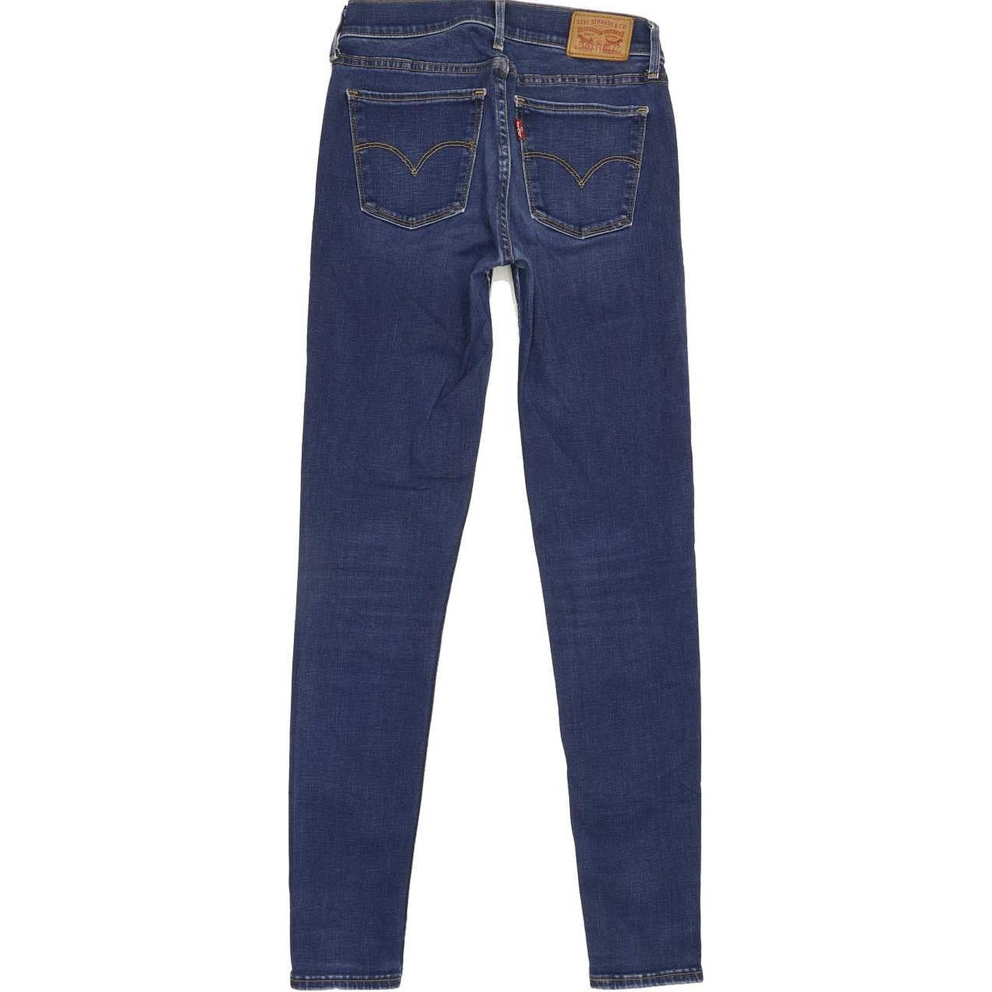 Levi's 710 Super Women Blue Skinny Slim Stretch Jeans W26 L29