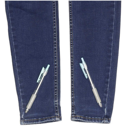 Levi's 710 Super Women Blue Skinny Slim Stretch Jeans W26 L29
