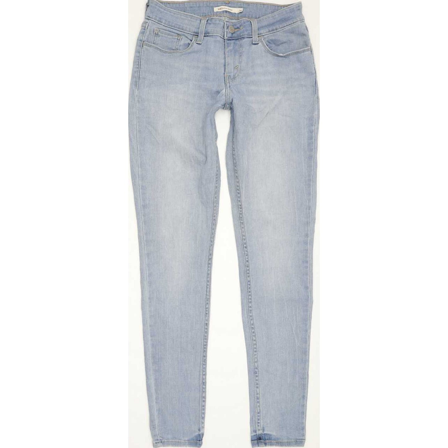 Levi's 535 Super Women Blue Skinny Slim Stretch Jeans W28 L30