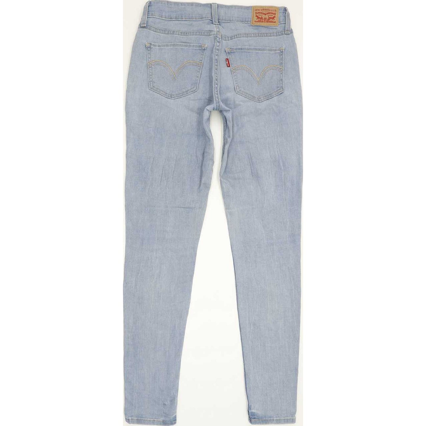 Levi's 535 Super Women Blue Skinny Slim Stretch Jeans W28 L30