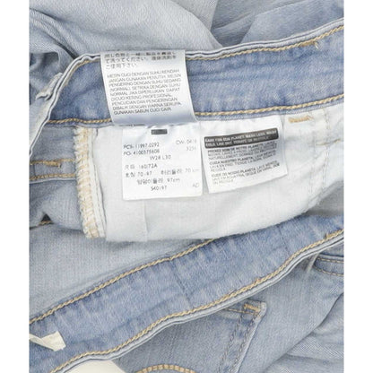 Levi's 535 Super Women Blue Skinny Slim Stretch Jeans W28 L30