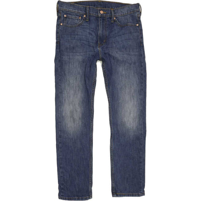 Levi's 510 Men Blue Straight Slim Stretch Jeans W32 L28