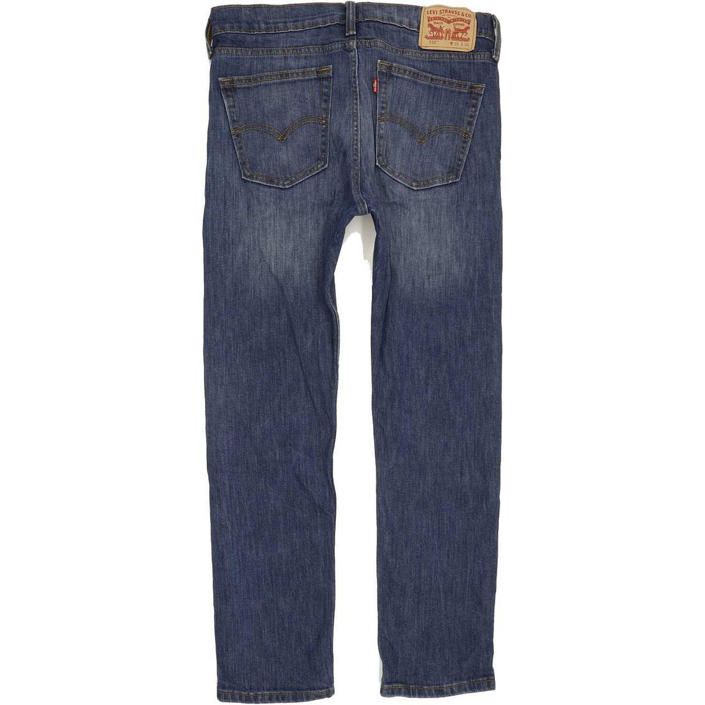 Levi's 510 Men Blue Straight Slim Stretch Jeans W32 L28
