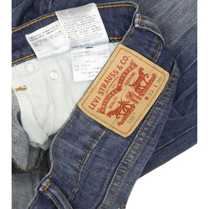 Levi's 510 Men Blue Straight Slim Stretch Jeans W32 L28
