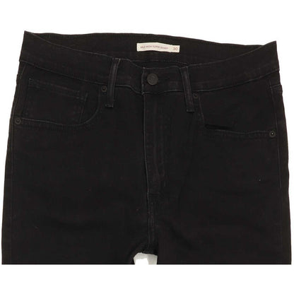 Levi's Mile High Rise Black Skinny Stretch Jeans High Waisted W30 L31