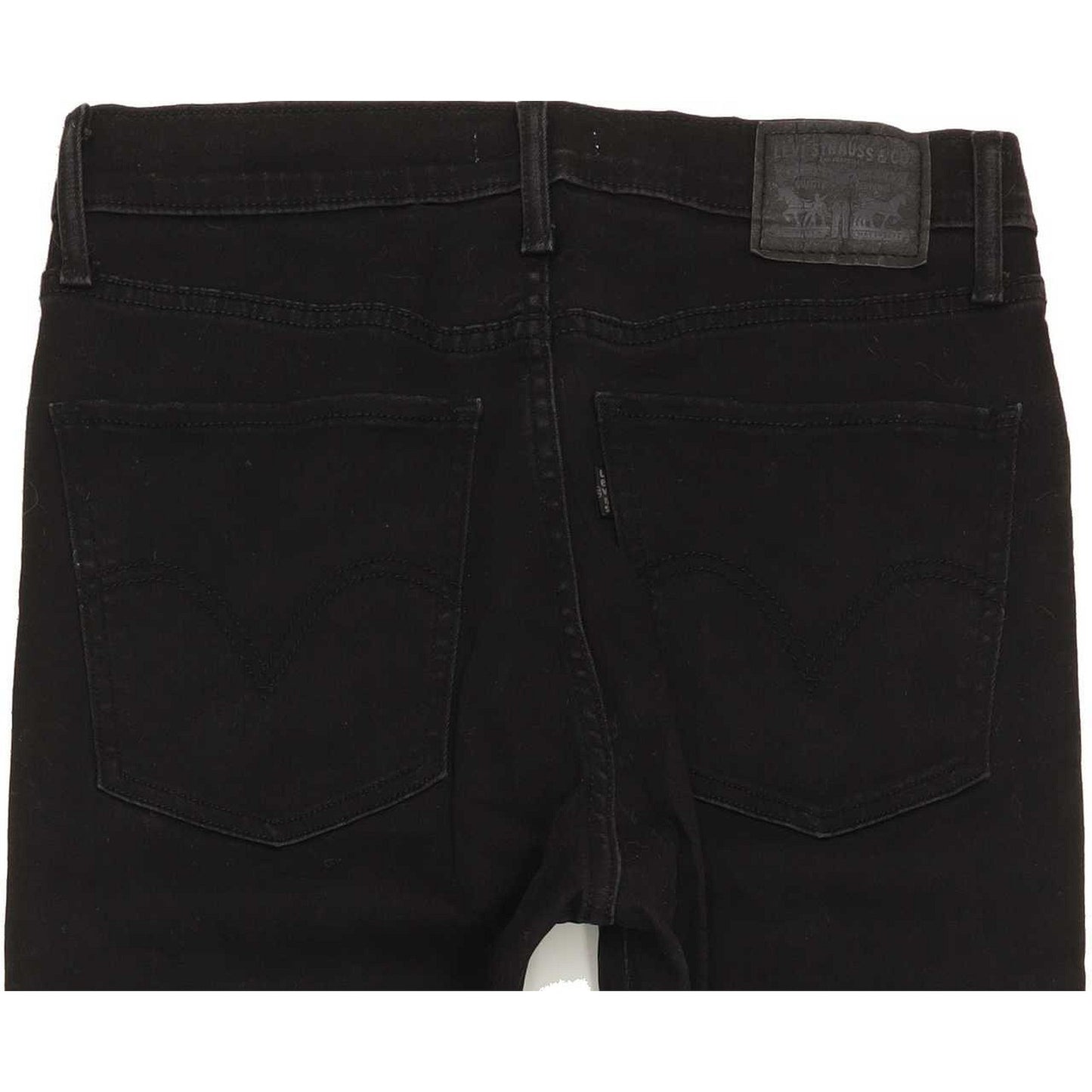 Levi's Mile High Rise Black Skinny Stretch Jeans High Waisted W30 L31